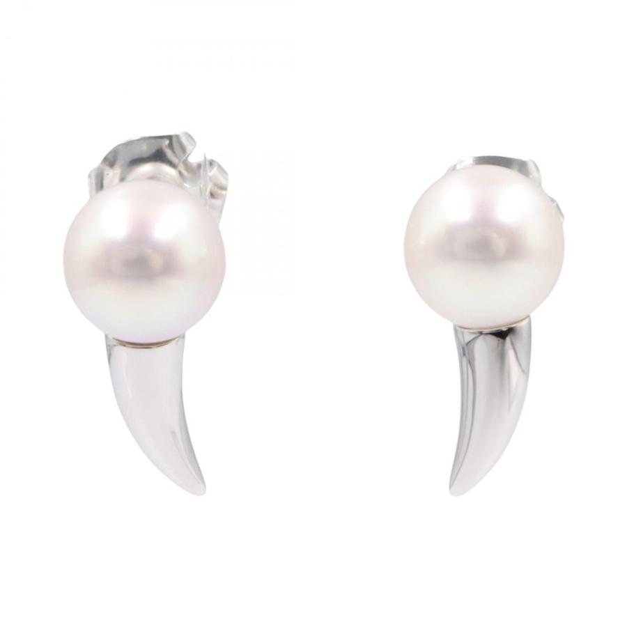 本日削除予定　TASAKI K18 パール ピアス(片耳用) おまけつき danger （新品仕上げ済）タサキ TASAKI 田崎 デインジャー トライブ