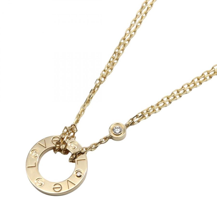 Cartier（カルティエ） ラブサークル 2PD ネックレス ブランドオフ 