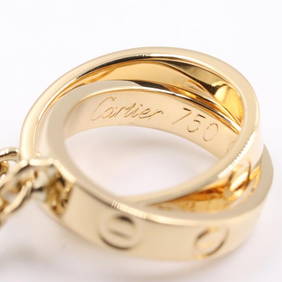 カルティエ ベビーラブ ネックレス ブランドオフ CARTIER K18