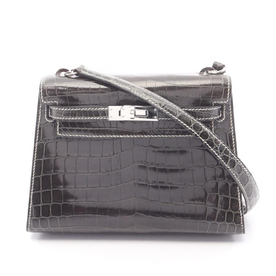 HERMES（エルメス） ミニケリー20 グラファイト ブランドオフ