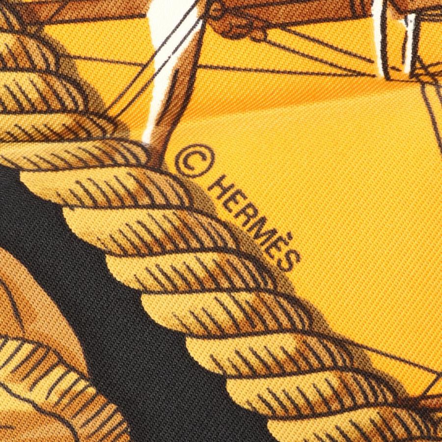 HERMES（エルメス） カレ90 MARINE ET CAVALERIE ブランドオフ シルク