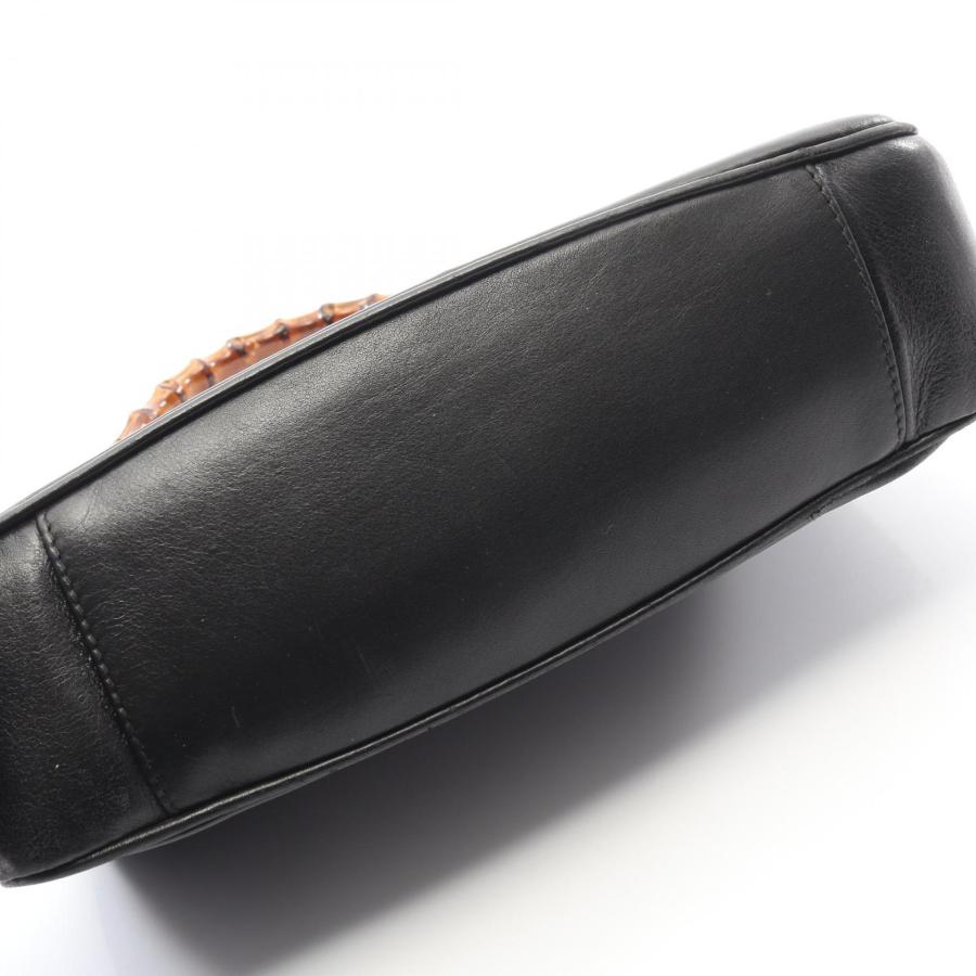 GUCCI（グッチ） バンブー ブランドオフ レザー ハンドバッグ レザー
