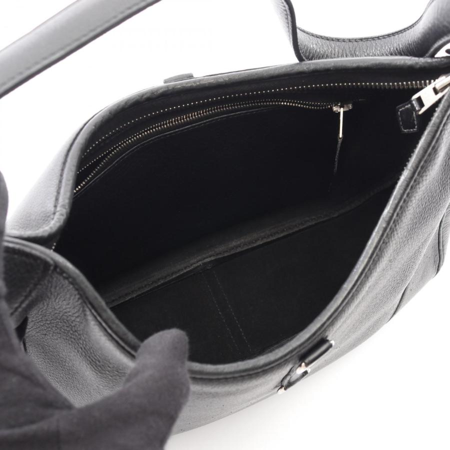 エルメス HERMES トリム31 ショルダーバッグ バッグ レザー エバーカラー エバーカラー レディース ブラック系 【中古】 HERMES（エルメス） トリム31 ブランドオフ レザー ショルダーバッグ
