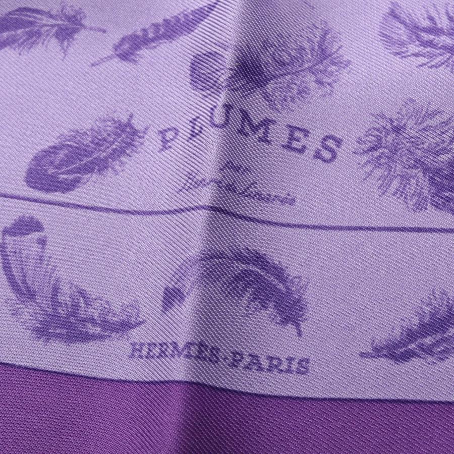 HERMES（エルメス） プチカレ カレ45 PLUMES ブランドオフ シルク