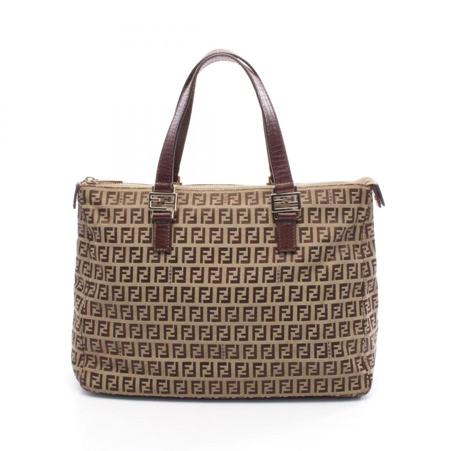 FENDI（フェンディ） ズッキーノ ブランドオフ キャンバス トート