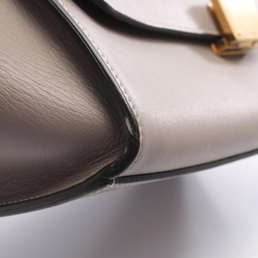 セリーヌ トラペーズ ミディアム ブランドオフ CELINE レザー ハンドバッグ カーフ 中古 レディース
