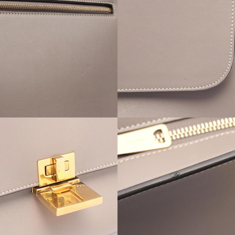 セリーヌ トラペーズ ミディアム ブランドオフ CELINE レザー ハンドバッグ カーフ 中古 レディース