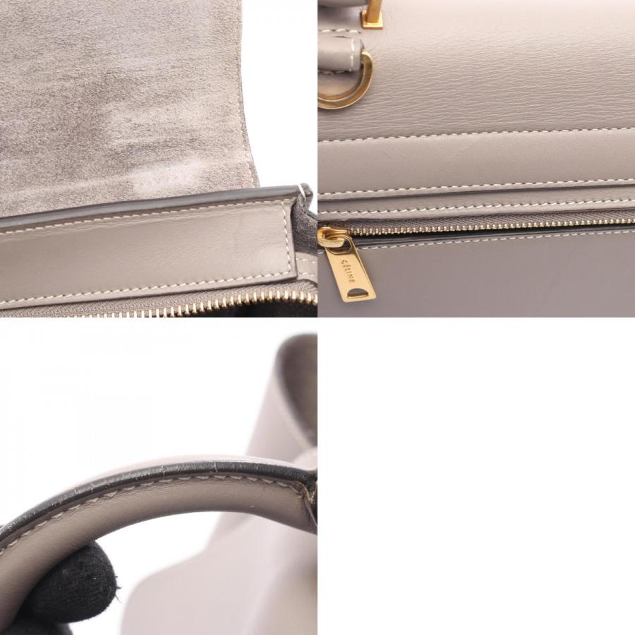 セリーヌ トラペーズ ミディアム ブランドオフ CELINE レザー ハンドバッグ カーフ 中古 レディース