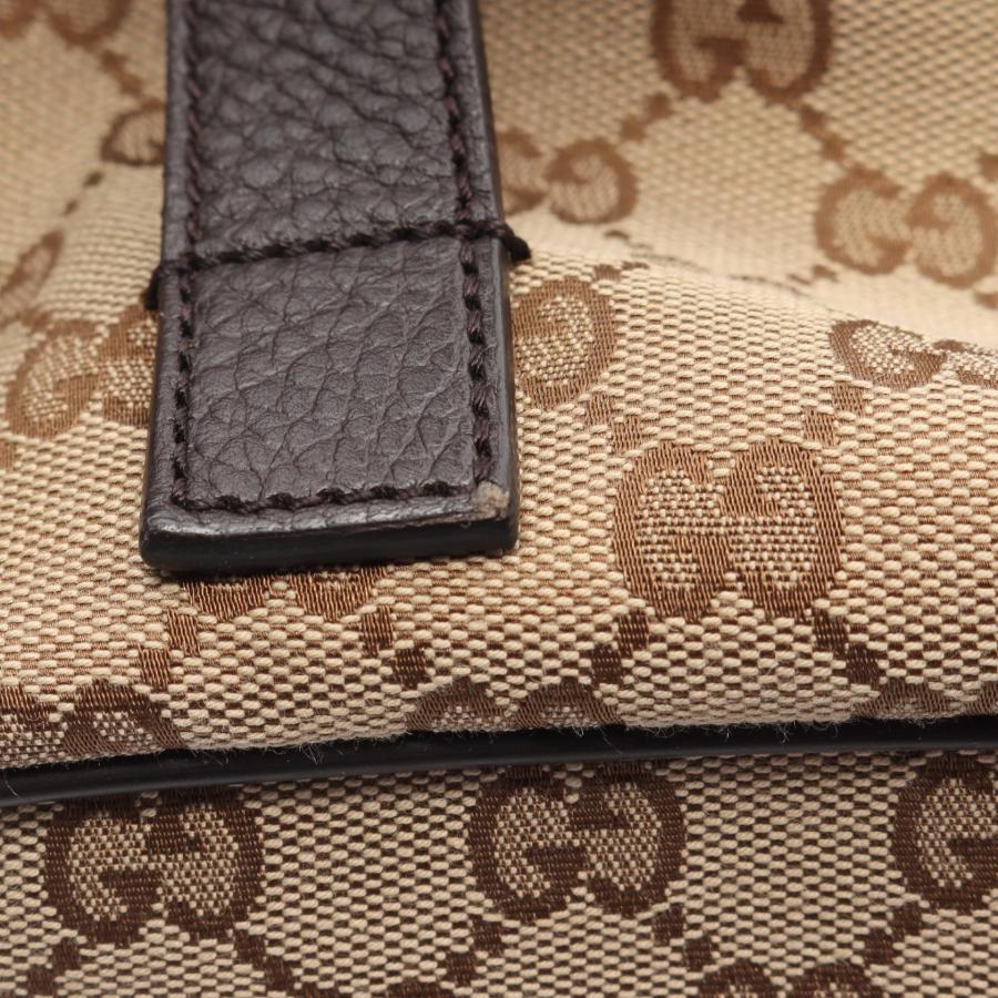 GUCCI（グッチ） ブランドオフ キャンバス リュックサック バック