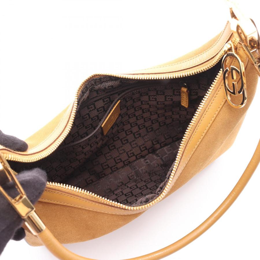 GUCCI（グッチ） ブランドオフ スウェード ショルダーバッグ スエード