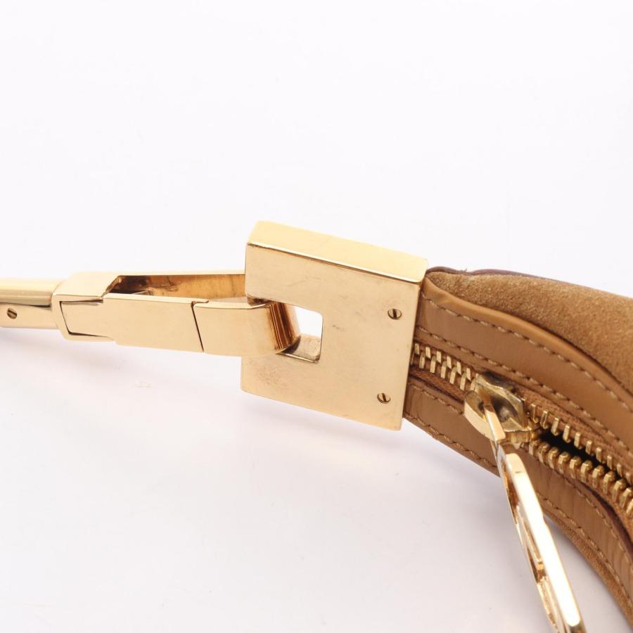 GUCCI（グッチ） ブランドオフ スウェード ショルダーバッグ スエード