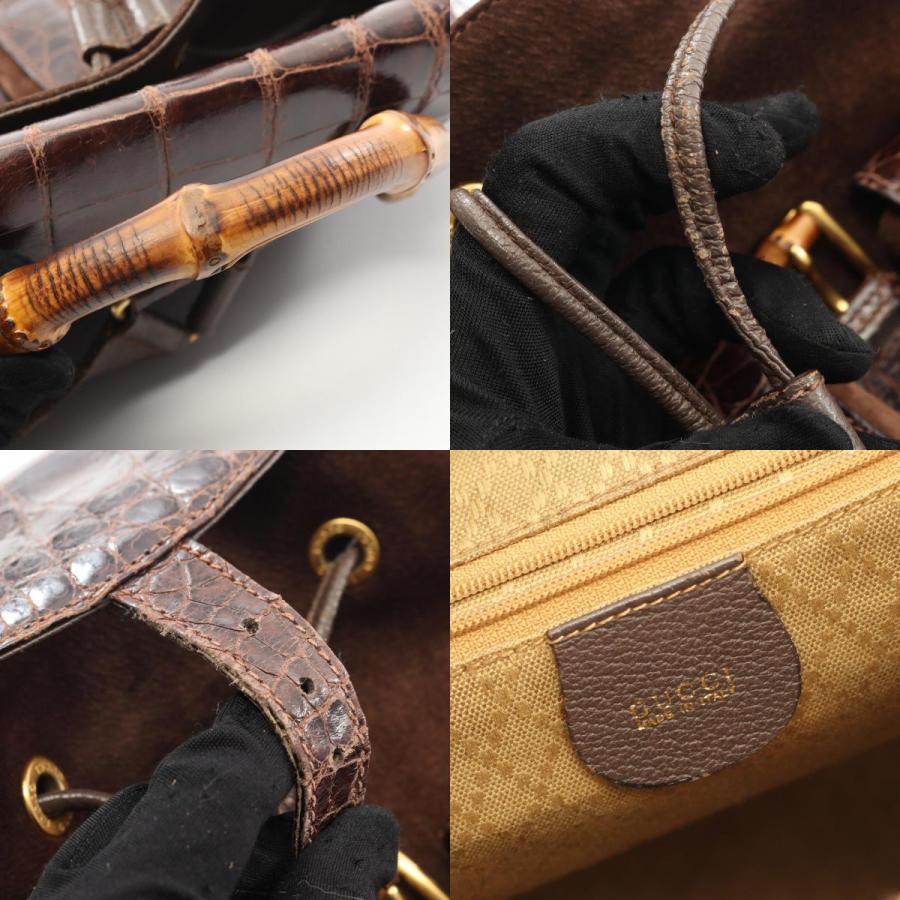 GUCCI（グッチ） 爆買 バンブー ブランドオフ スウェード リュック