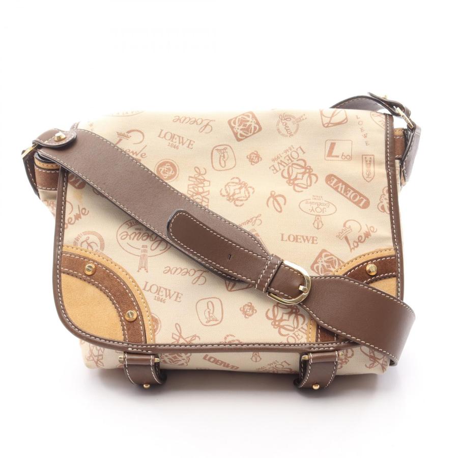 LOEWE（ロエベ） 160 ANIVERSARIO ブランドオフ キャンバス ショルダー 