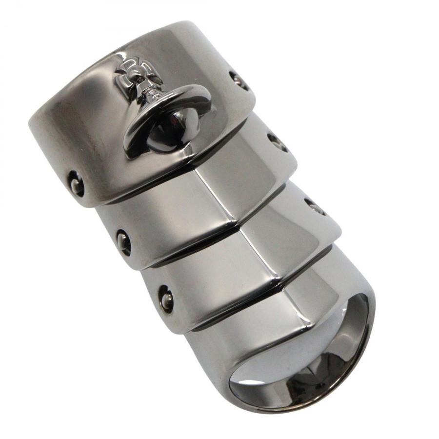 ヴィヴィアンウエストウッド アーマーリング ガンメタル ブランドオフ