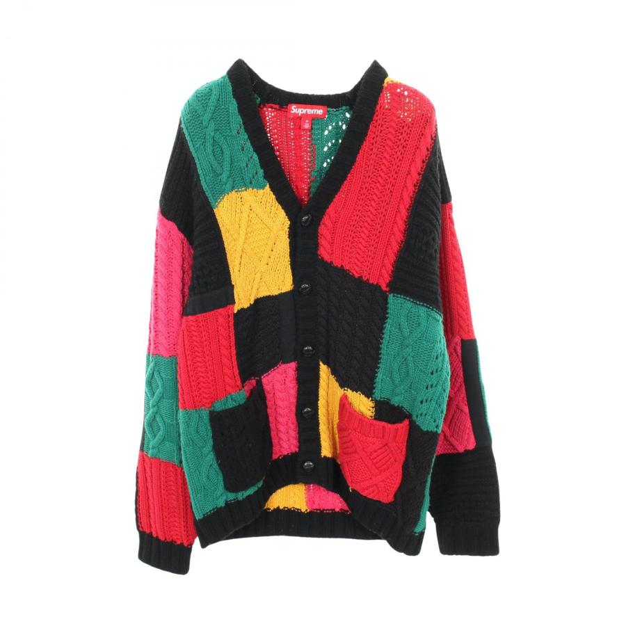 Supreme（シュプリーム） Patchwork Cable Knit Cardigan ブランドオフ