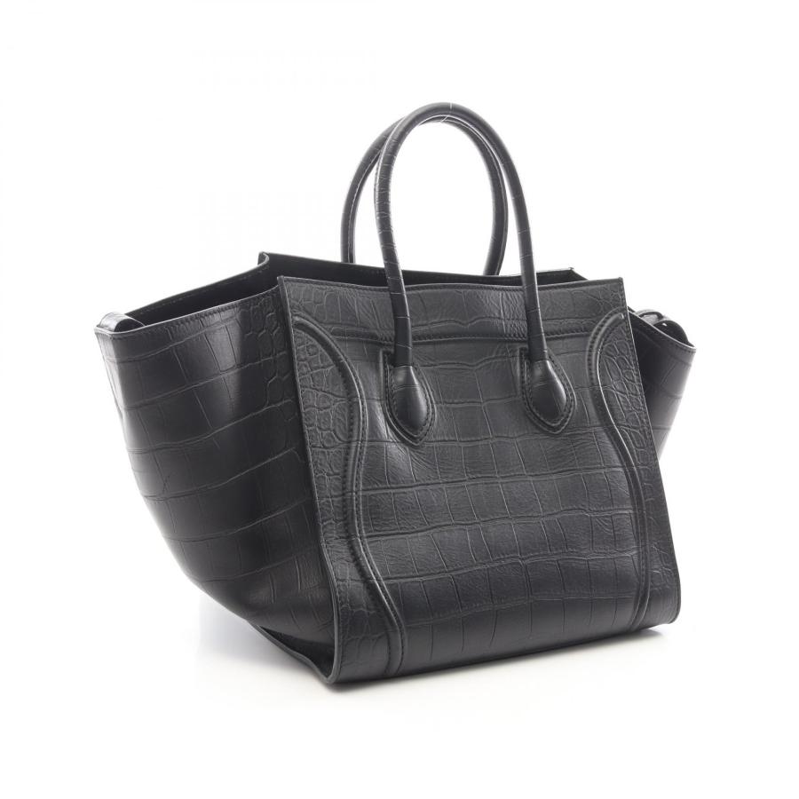 CELINE（セリーヌ） ラゲージ ファントム ブランドオフ レザー トート 