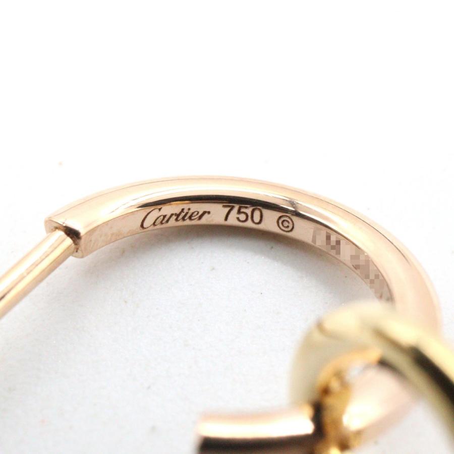 Cartier（カルティエ） トリニティ ピアス ブランドオフ CARTIER K18