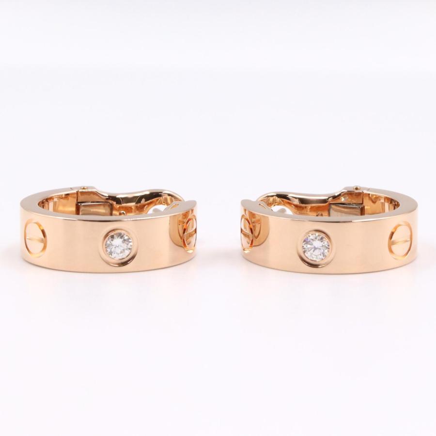 Cartier（カルティエ） ラブフープ ダイヤ ピアス ブランドオフ
