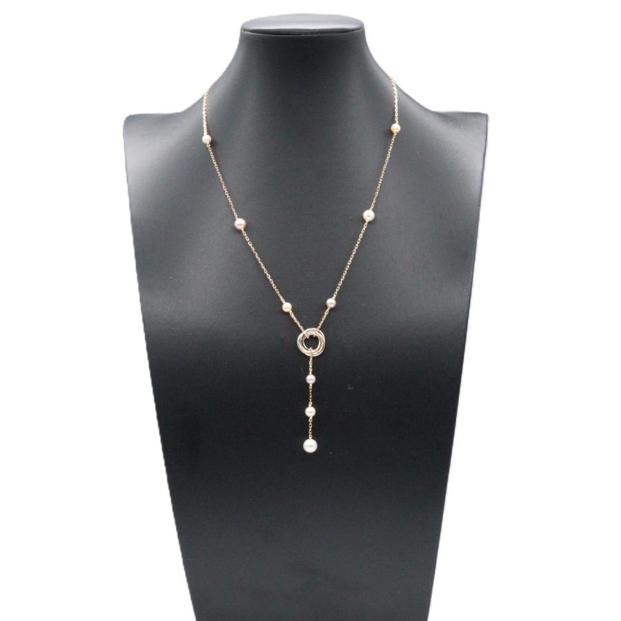 カルティエ トリニティネックレス パール ブランドオフ CARTIER K18PG（ピンクゴールド） ネックレス 750PG 中_3