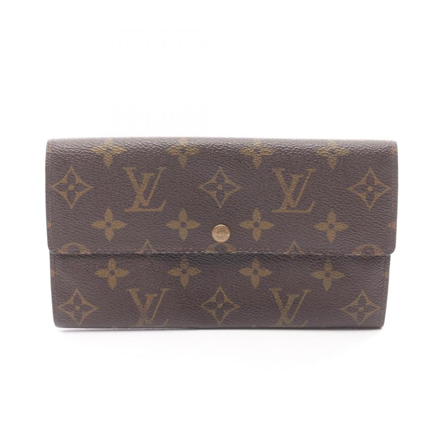 美品 ルイヴィトン ポシェット モノグラム ポルトモネ クレディ 長財布 ① LOUIS VUITTON（ルイ・ヴィトン） ポシェット ポルトモネ クレディ