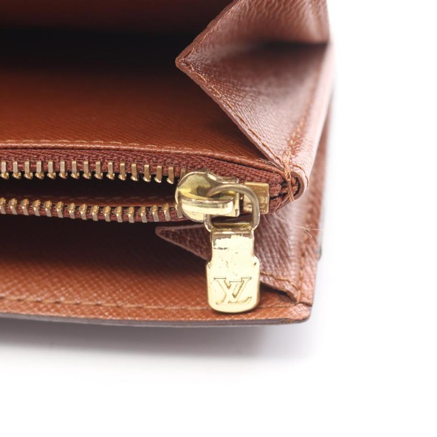 ルイヴィトン モノグラ厶 ポシェット ポルトモネ クレディ 長財布 D7 LOUIS VUITTON（ルイ・ヴィトン） ポシェット ポルトモネ クレディ