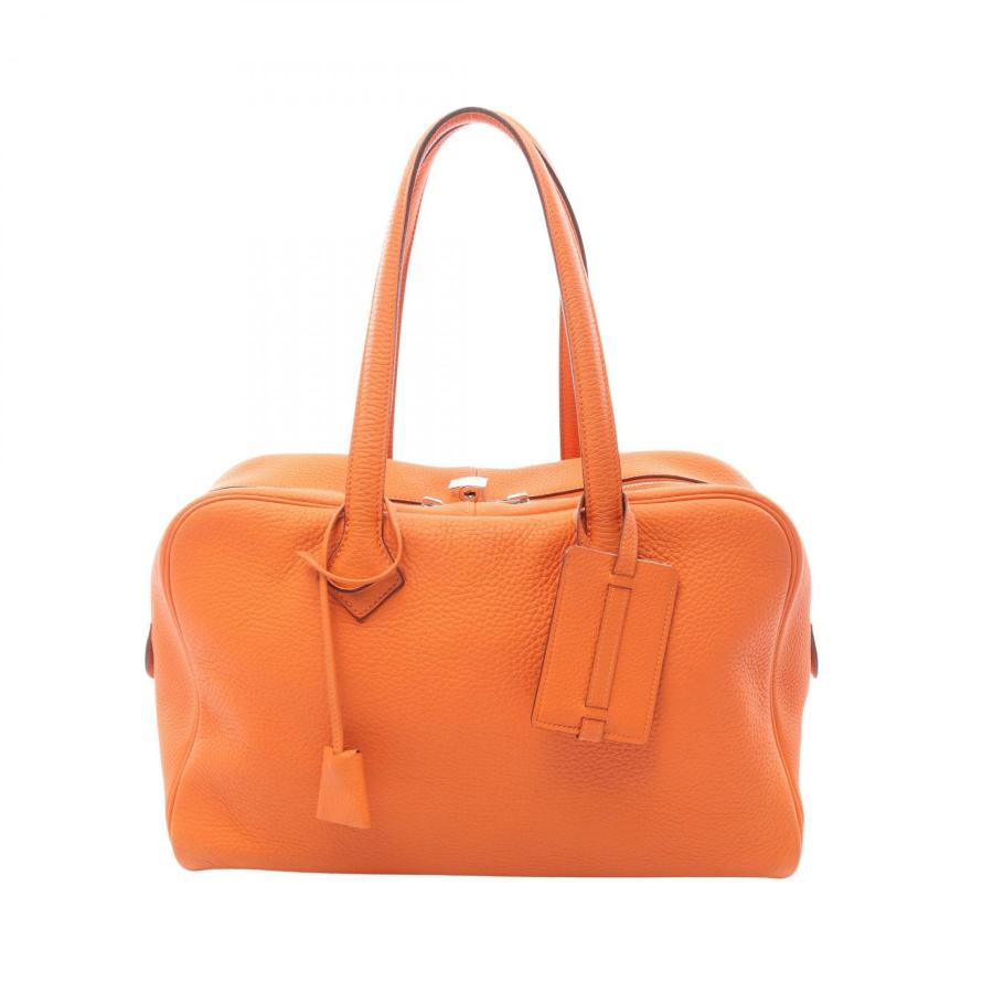 HERMES（エルメス） ヴィクトリア35 ブランドオフ レザー ハンドバッグ