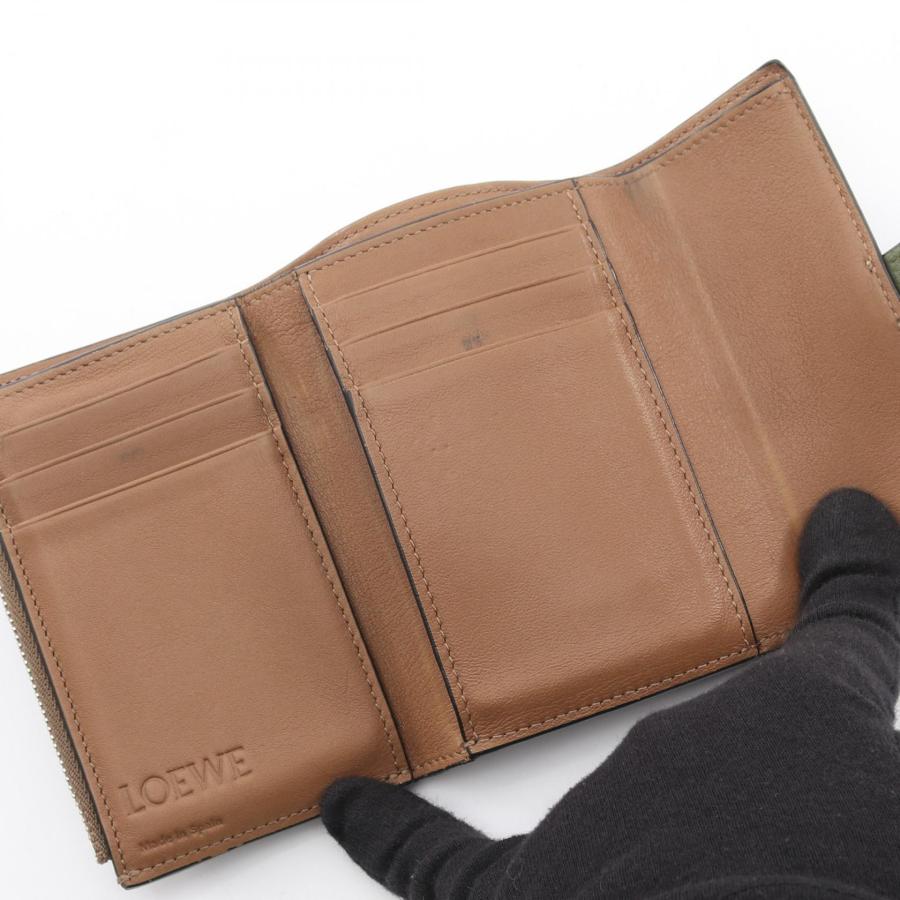 LOEWE（ロエベ） バーティカル ウォレット スモール ブランドオフ