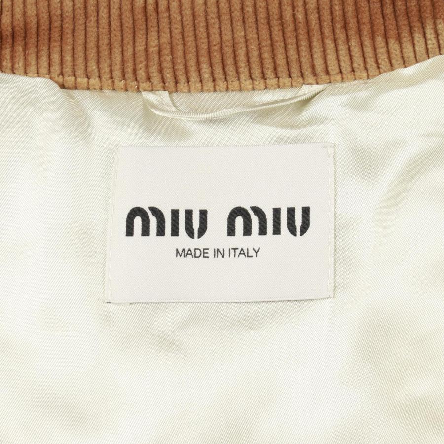 ミュウ ミュウ ブルゾン ブランドオフ Miu Miu その他 デニムジャケット 中古 レディースの画像