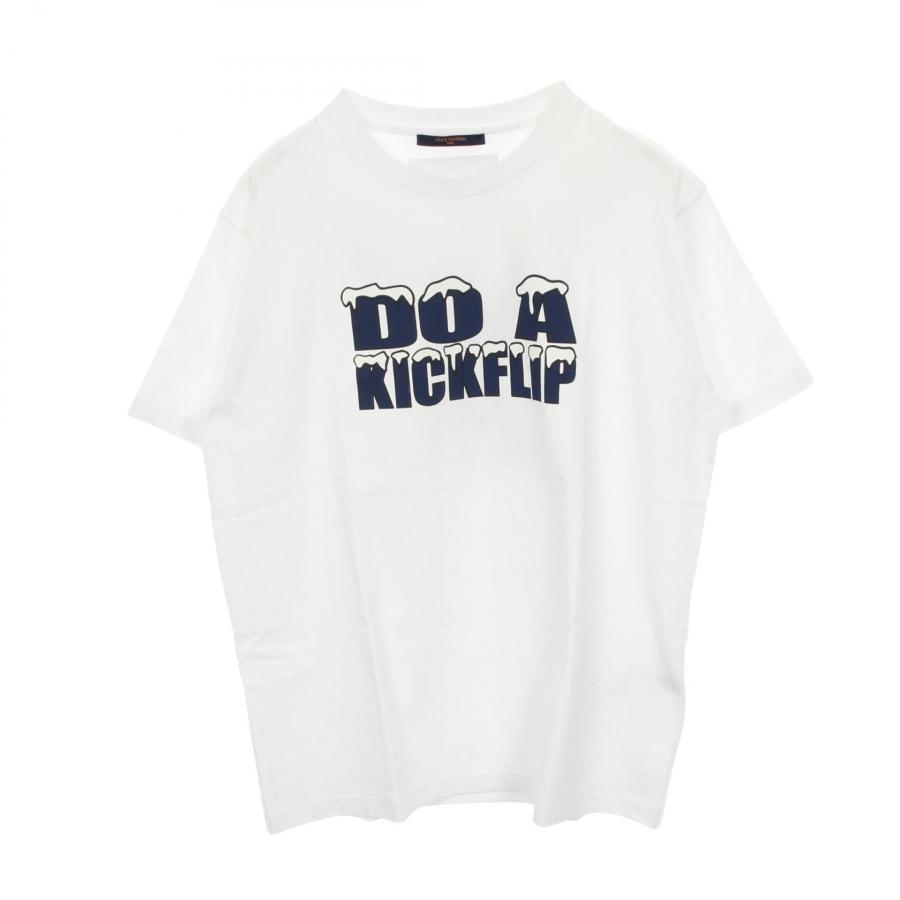 即購入 Louis Vuitton ロゴプリント T シャツ L サイズ LOUIS VUITTON（ルイ・ヴィトン） 爆買 ロゴプリント ブランドオフ