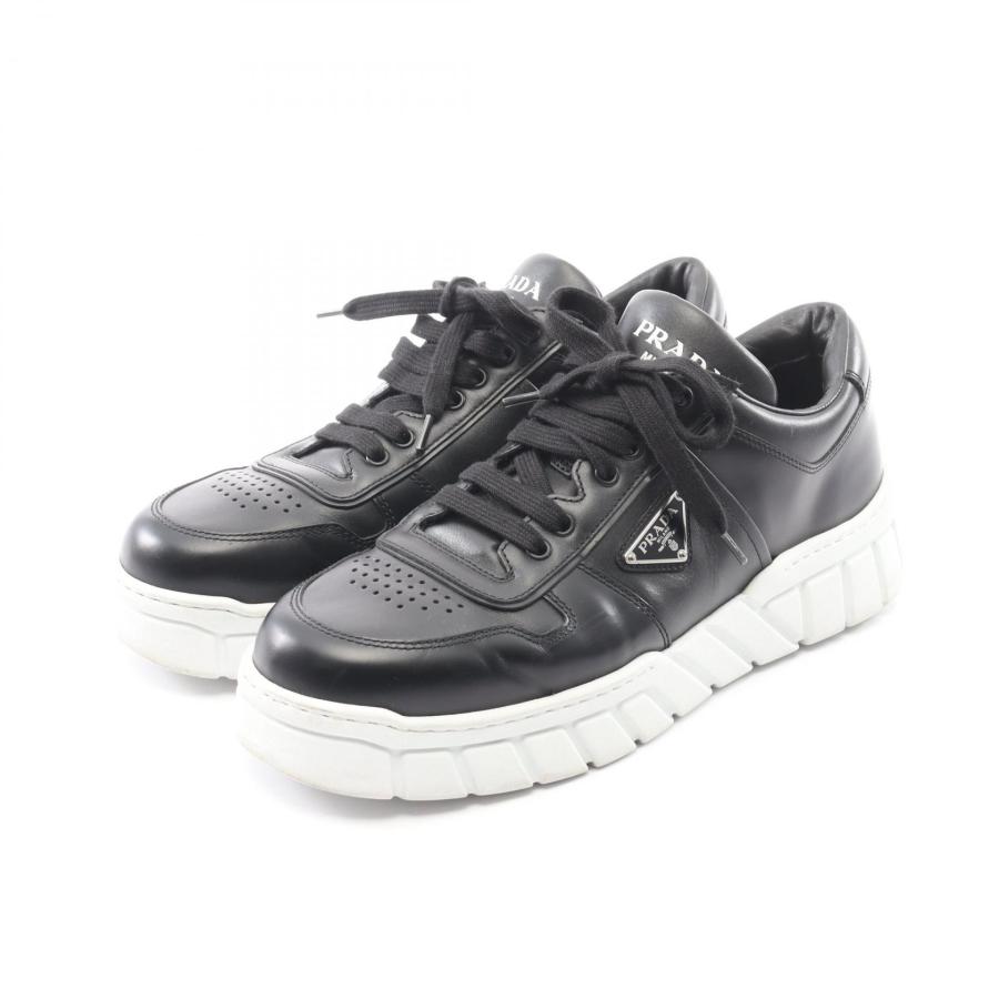 PRADA（プラダ） ブランドオフ レザー スニーカー 中古 メンズ
