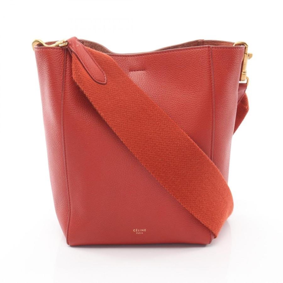 セリーヌ サングル バケット スモール レディース 【中古】 CELINE（セリーヌ） サングル バケット スモール ブランドオフ レザー