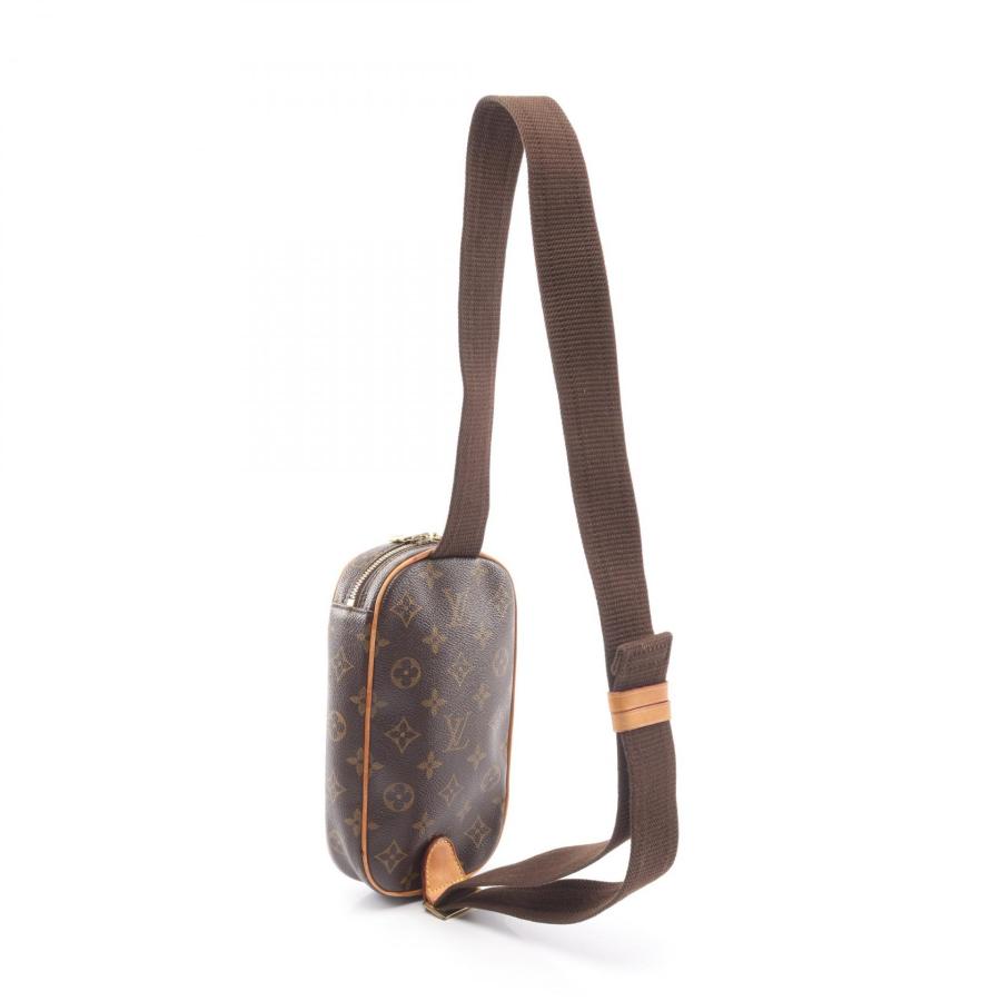 本物 ■ ルイヴィトン ■ ポシェット・ガンジュ ボディバッグ ウエストバッグ LOUIS VUITTON（ルイ・ヴィトン） ポシェットガンジュ ブランドオフ
