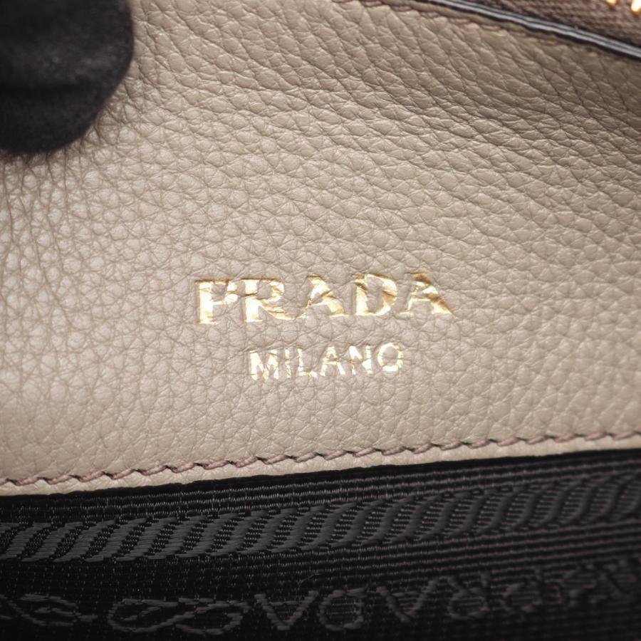 PRADA（プラダ） ヴィッテロダイノ ブランドオフ レザー ハンドバッグ