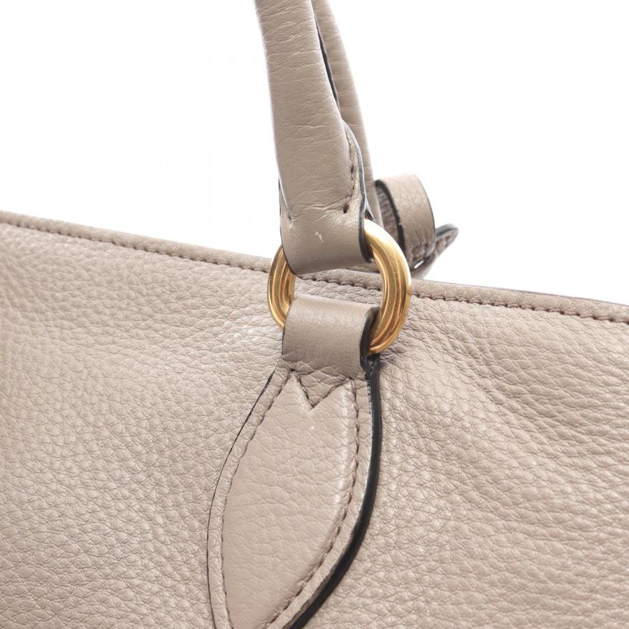 PRADA（プラダ） ヴィッテロダイノ ブランドオフ レザー ハンドバッグ