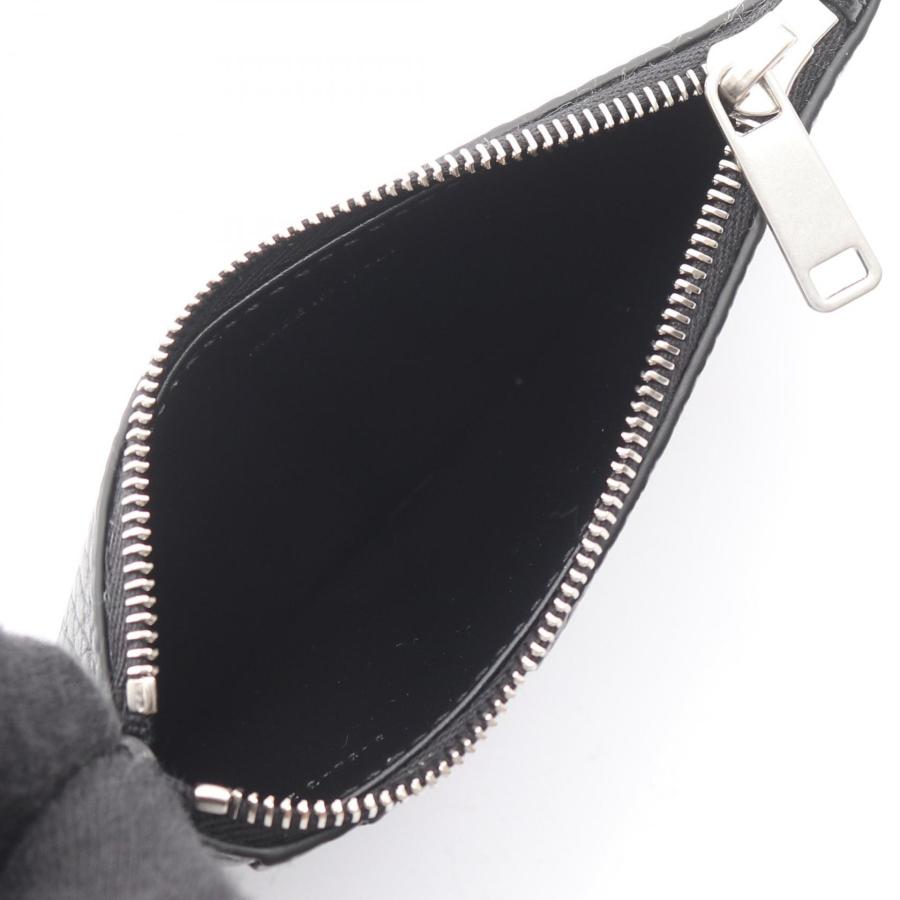 極美品◇ セリーヌ ジップ付きカードホルダー クロコダイル型押し カーフスキン CELINE☆ジップ付きカードホルダー クロコダイル調☆すぐ届く
