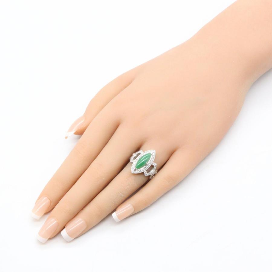 ジュエリー 翡翠 ダイヤモンド リング ブランドオフ JEWELRY Pt900 