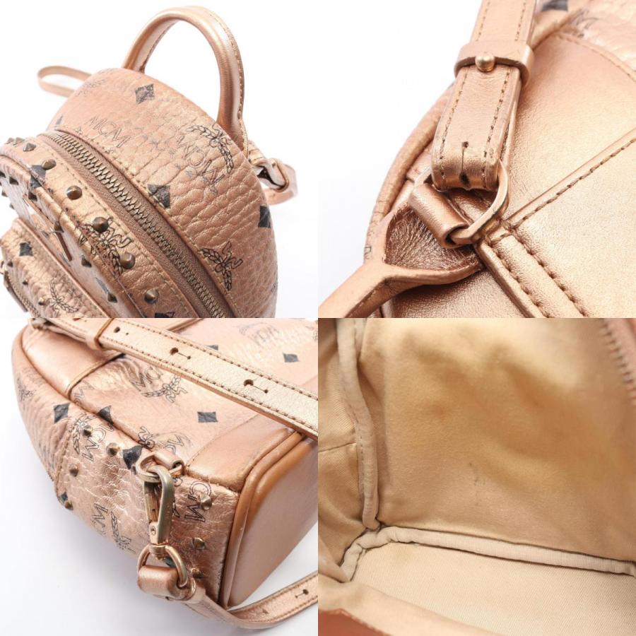 MCM（エムシーエム） Bebebo Mini Backpack ブランドオフ レザー 