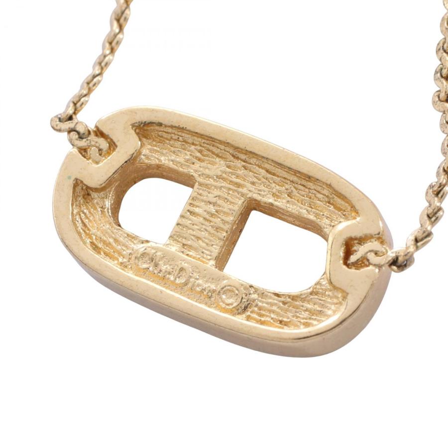 Christian Dior ディオール ドロップ ネックレス ラインストーン Dior 