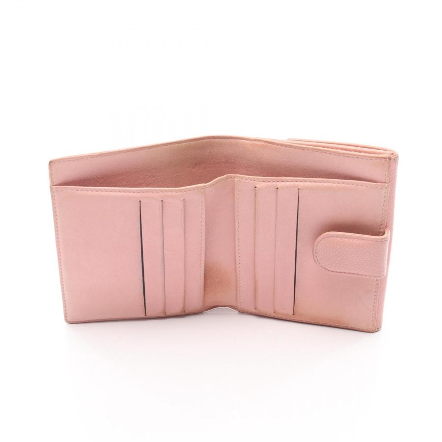 CHANEL（シャネル） ココマーク ブランドオフ レザー Wホック財布