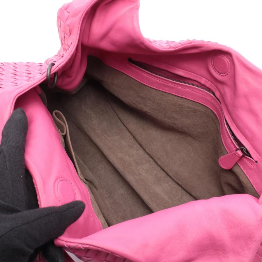 超美品ボッテガ ヴェネタイントレチャートミディアム カンパーナバッグショ ボッテガヴェネタ(BOTTEGA VENETA)ボッテガヴェネタ ミディアム