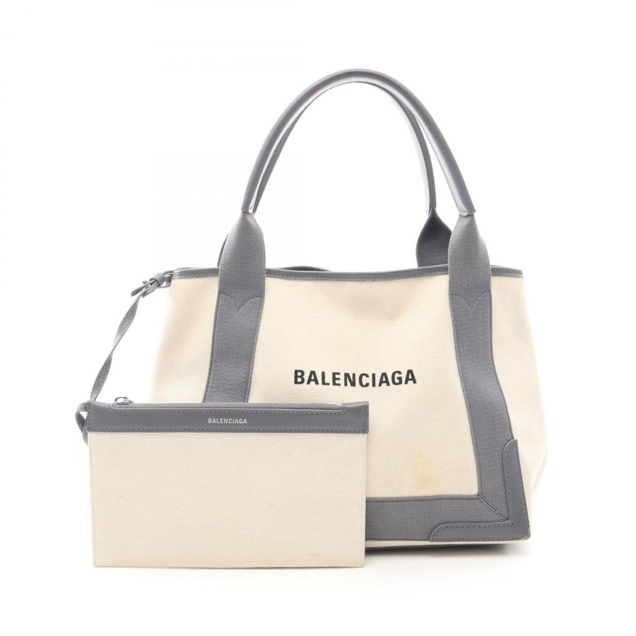 BALENCIAGA カバスSハンドバッグ BALENCIAGA（バレンシアガ） NAVY CABAS S ネイビーカバ ブランドオフ