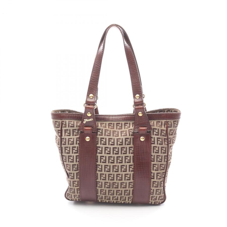FENDI（フェンディ） ズッキーノ ブランドオフ キャンバス トート