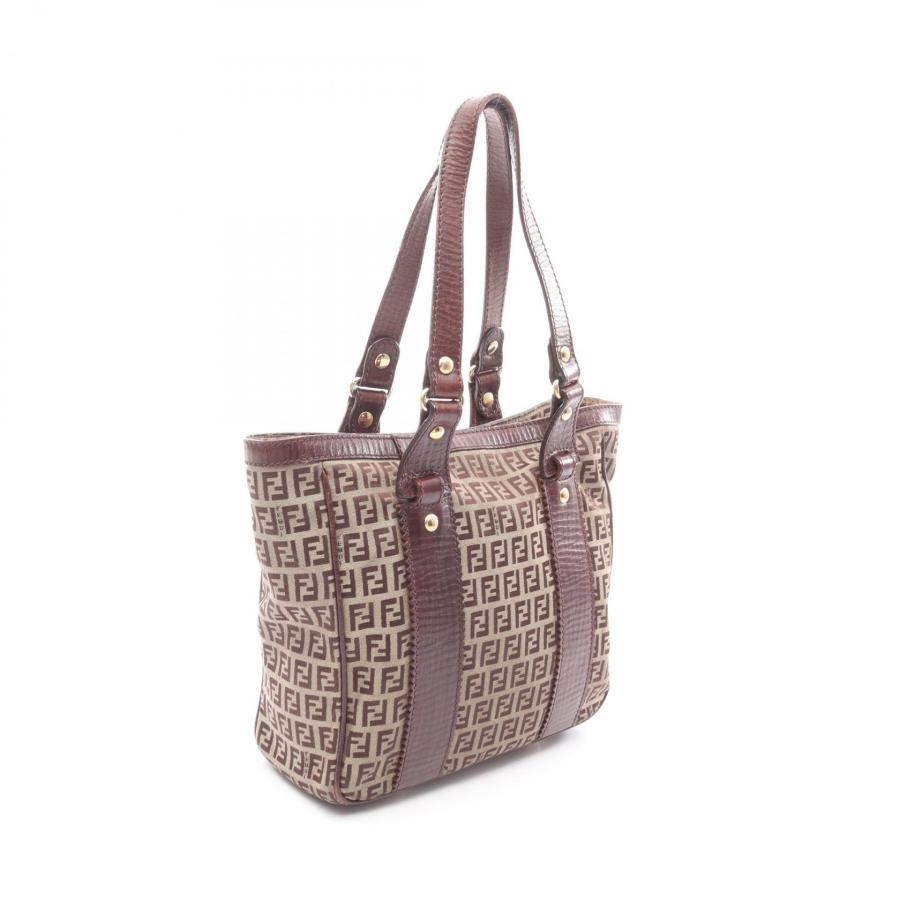 FENDI（フェンディ） ズッキーノ ブランドオフ キャンバス トート