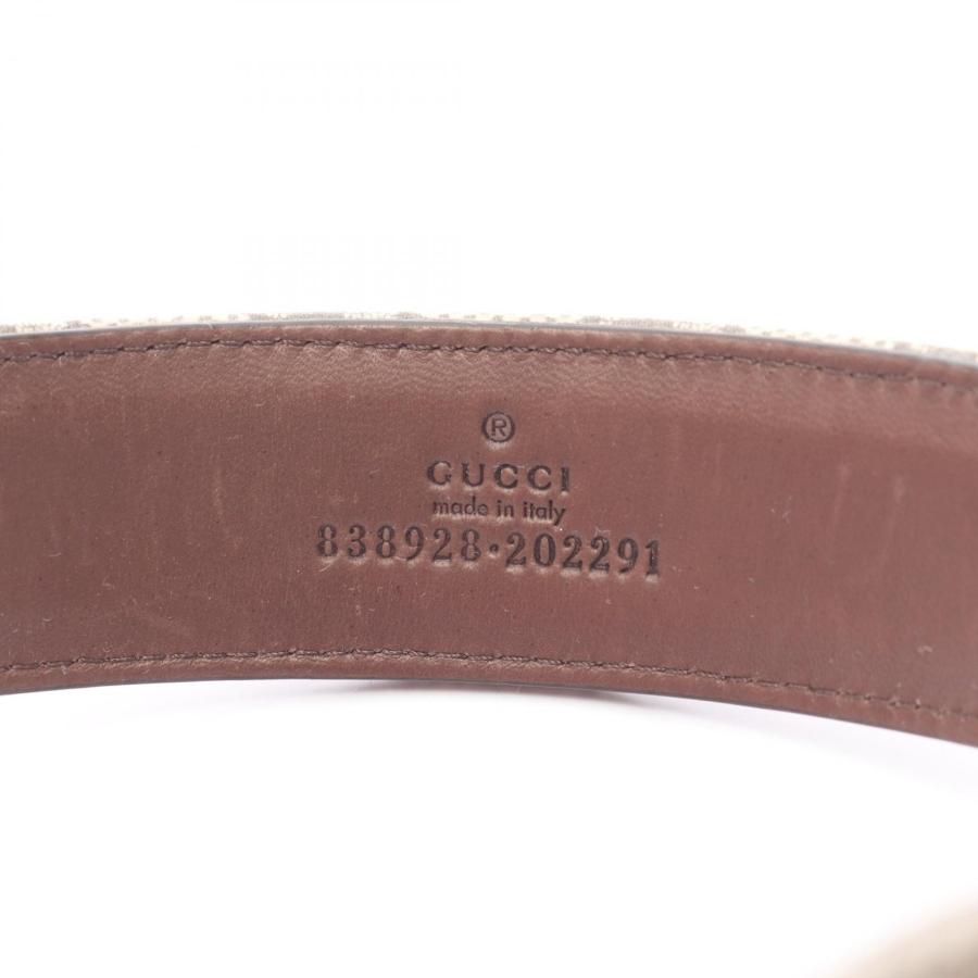GUCCI（グッチ） GGファブリック ヘアバンド ブランドオフ レザー