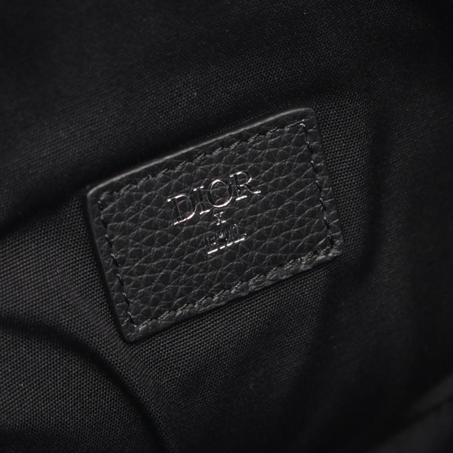 ディオール Christian Dior × ERL サドルバッグ ブランドオフ レザー