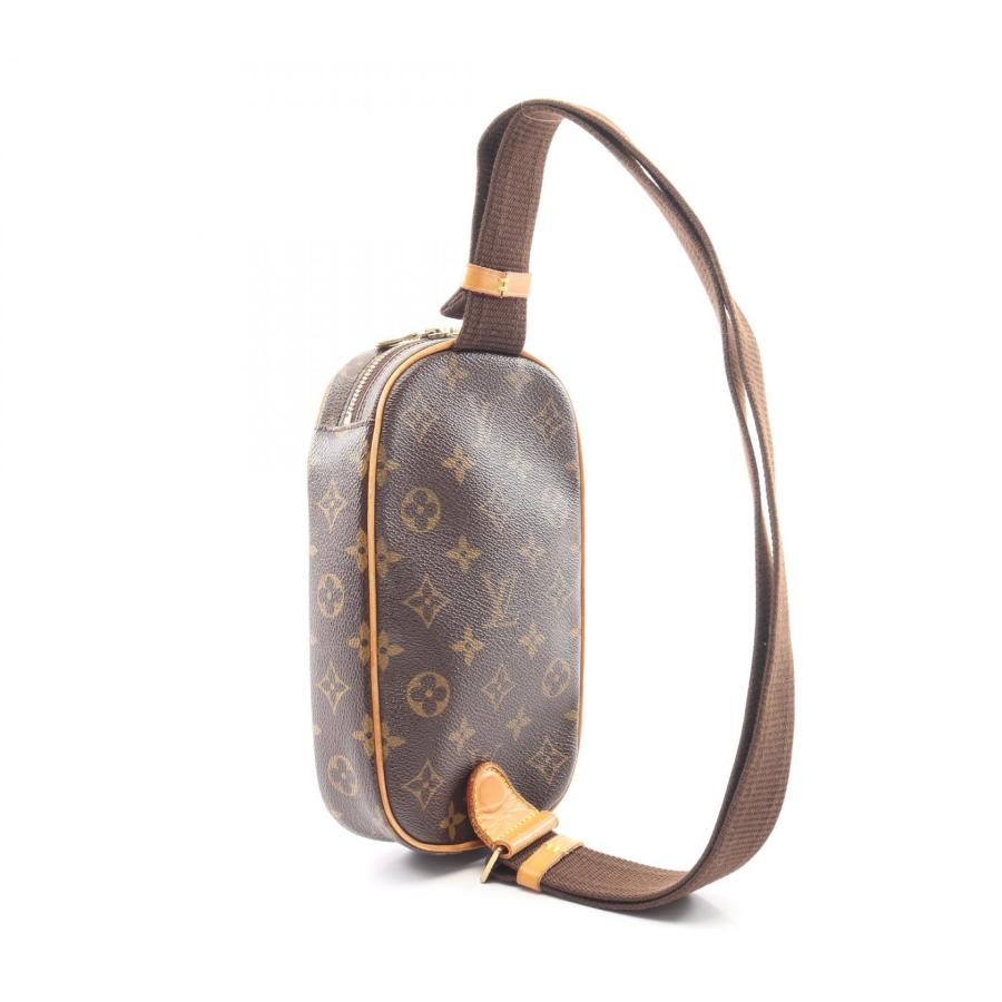 ルイ・ヴィトン ポシェットガンジュ ブランドオフ LOUIS VUITTON ウエストバッグ ボディバッグ モノグラム 中_1
