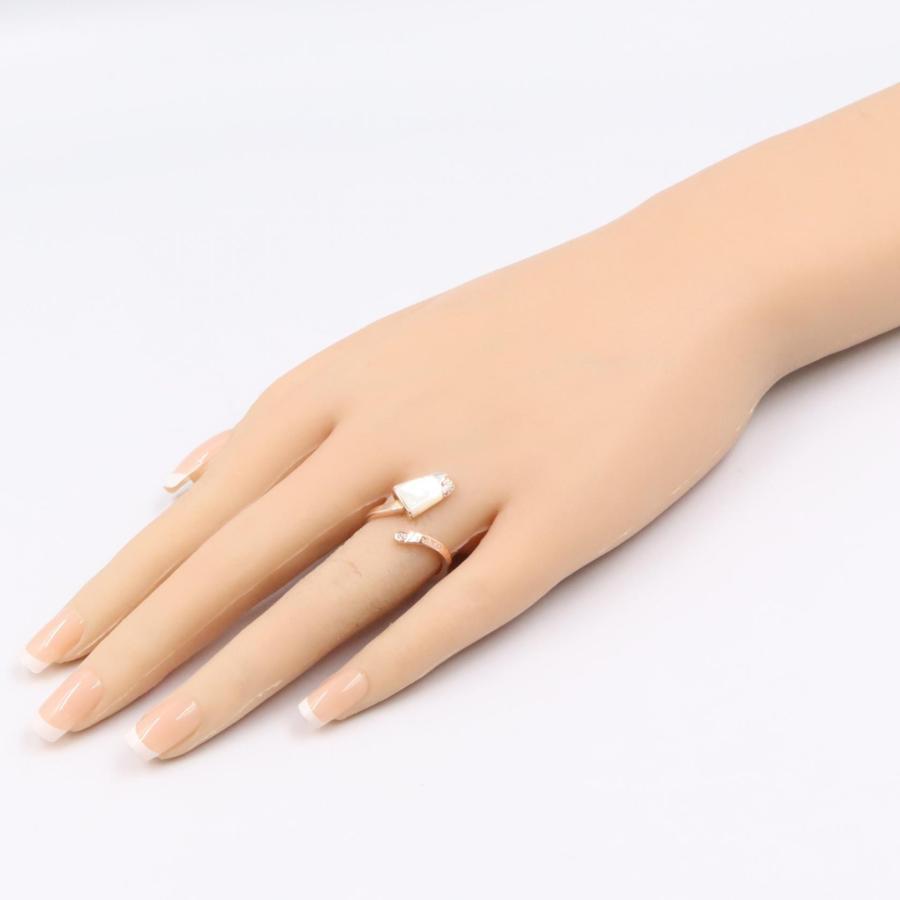 BVLGARI（ブルガリ） ジェラーティ ダイヤ マザーオブパール リング