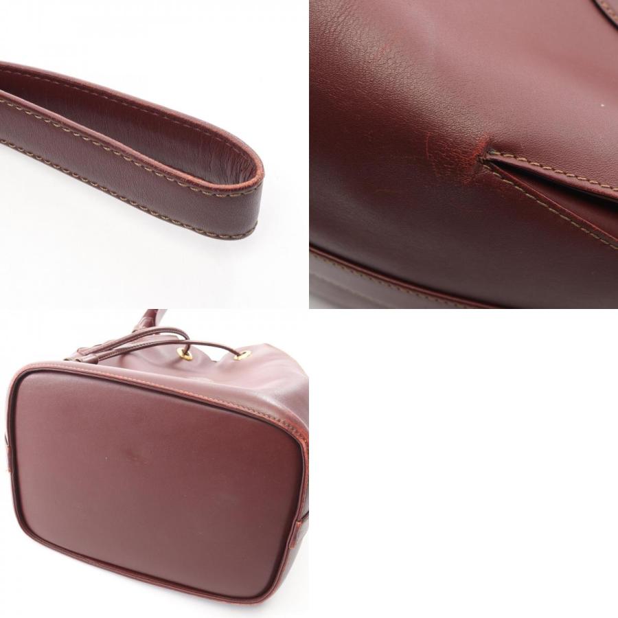 美品！！Cartier カルティエ　マストライン　バケットバッグ 　ポーチ付き Cartier（カルティエ） マストライン バケットバッグ ブランドオフ