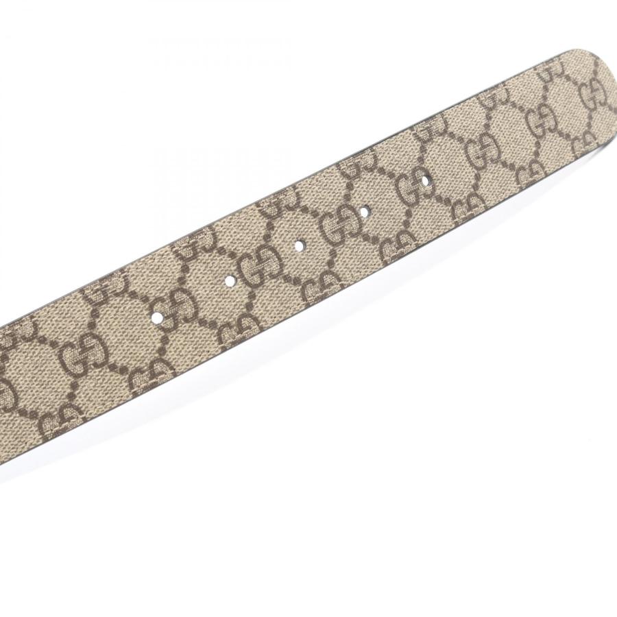 グッチ ダブルG GGスプリーム ブランドオフ GUCCI レザー ベルト GGスプリーム メンズの画像