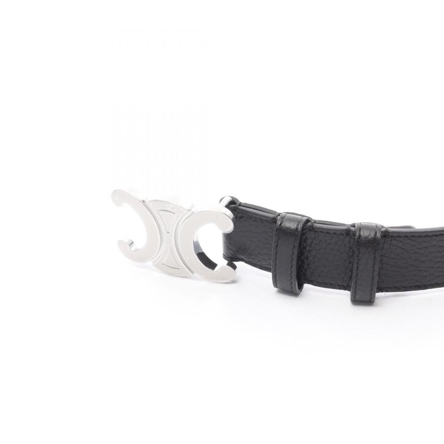 セリーヌ トリオンフ ラージ 30MM ブランドオフ CELINE レザー ベルト レザー メンズの画像